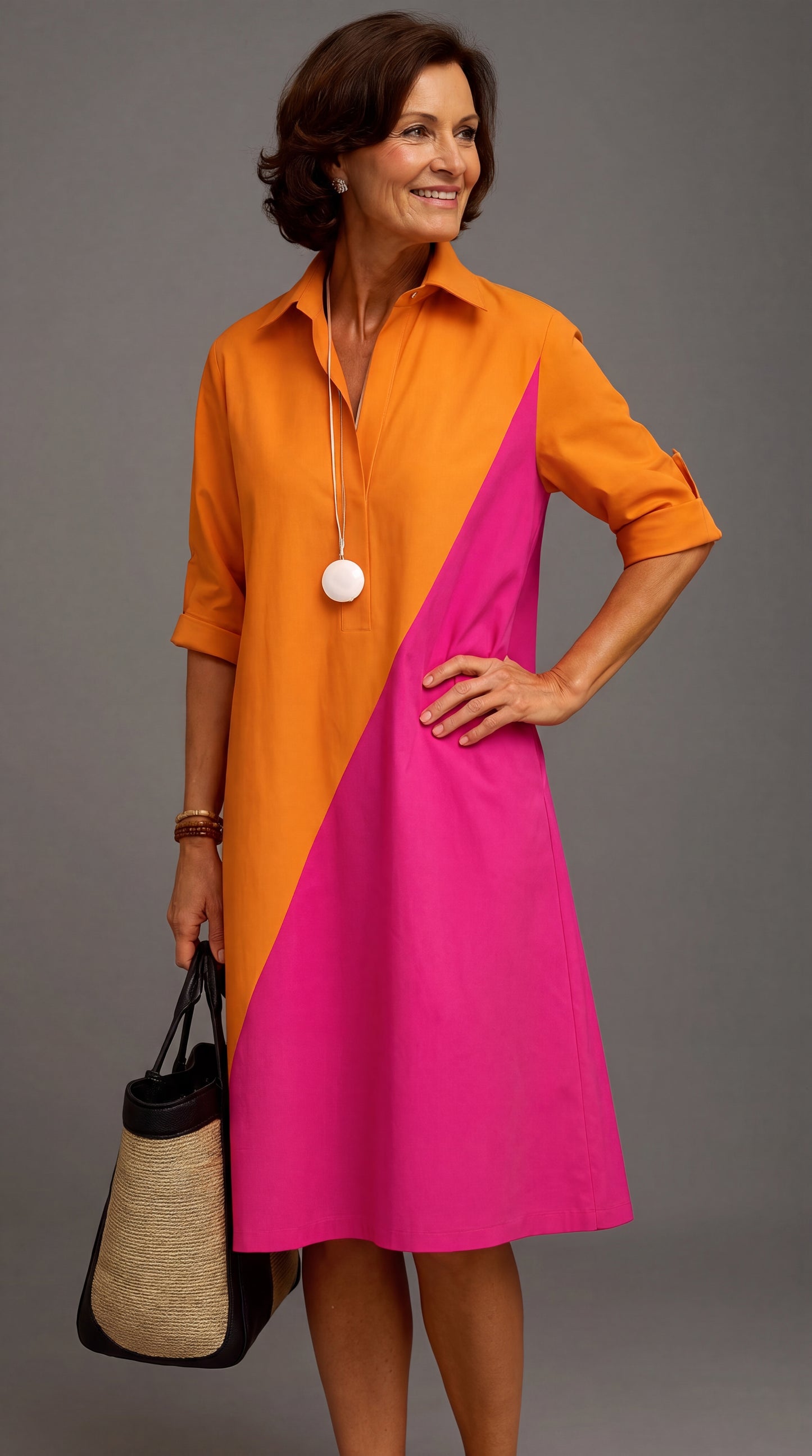 Kayla | Robe midi élégante et raffinée