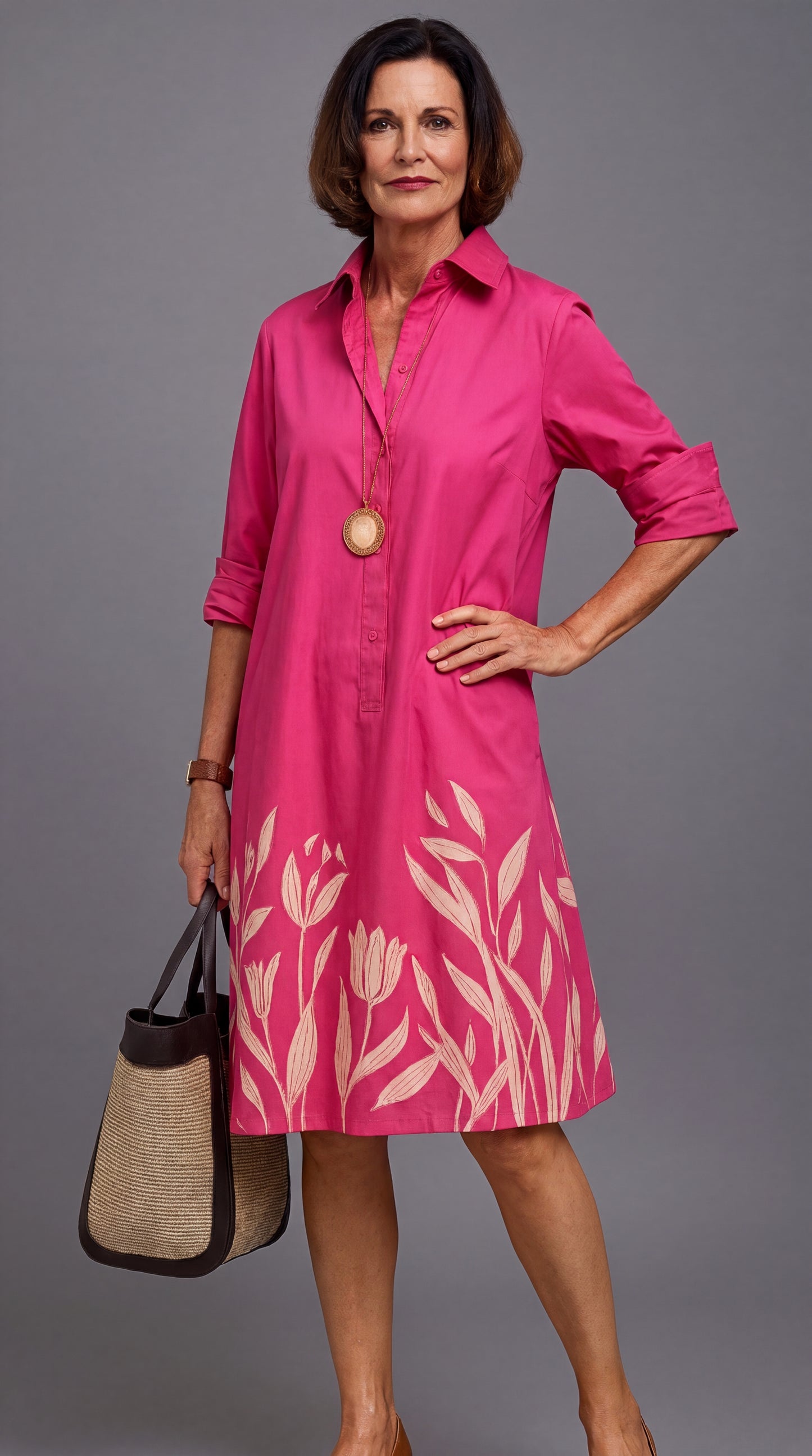Grace | Robe midi élégante et raffinée