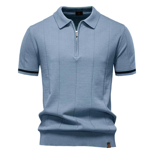 Polo con cremallera Hudson