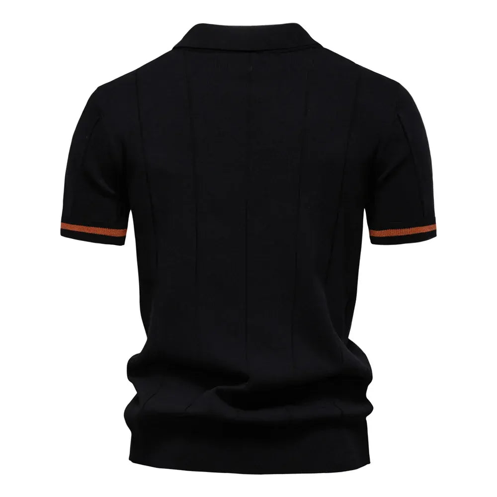 Polo con cremallera Hudson