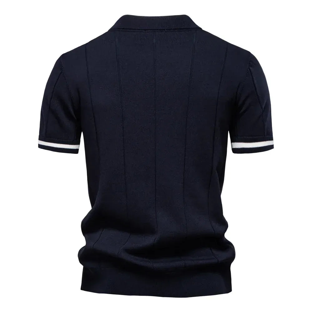 Polo con cremallera Hudson
