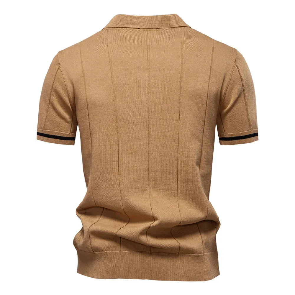 Polo con cremallera Hudson