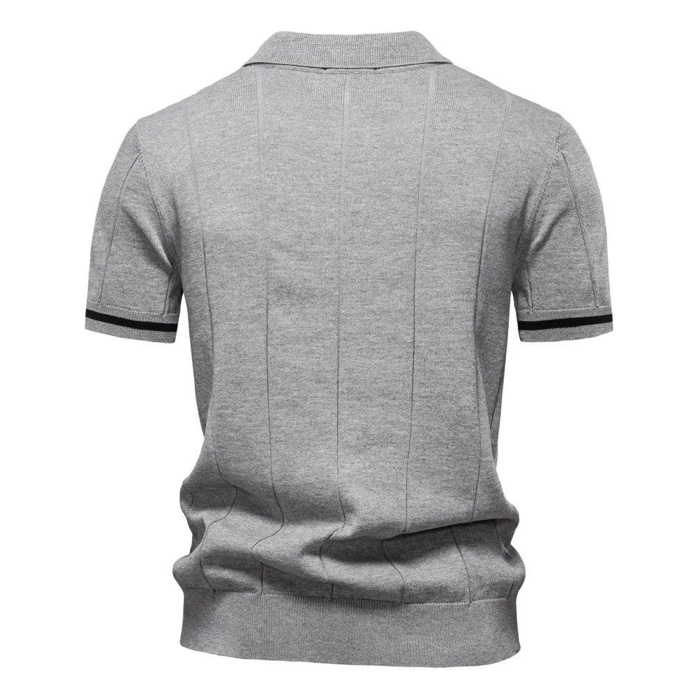Polo con cremallera Hudson
