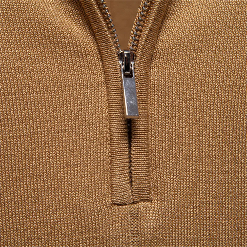 Polo con cremallera Hudson