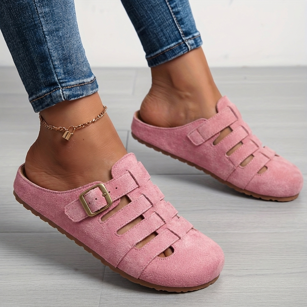Solveig | Cómodas sandalias tipo mule sin hebilla