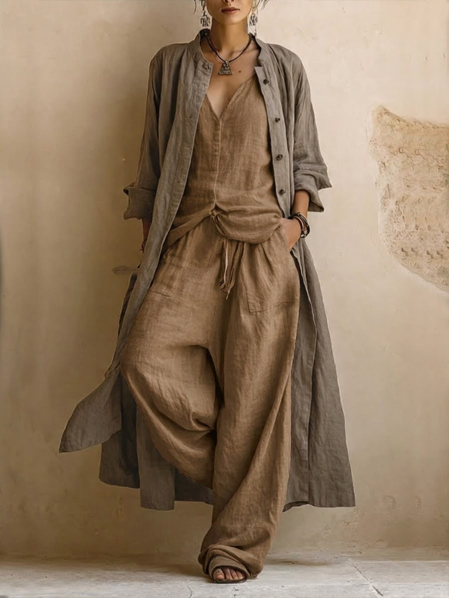 Valentina | Conjunto suave con sobrechaqueta